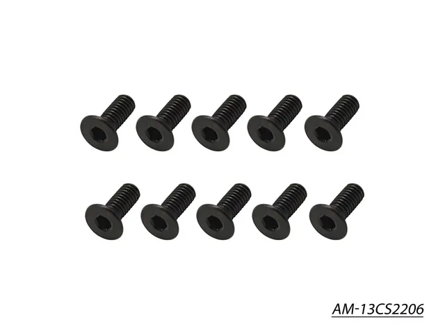 Arrowmax Screws AM-13CS2206 vis fraisées M2.2x6 lot 10