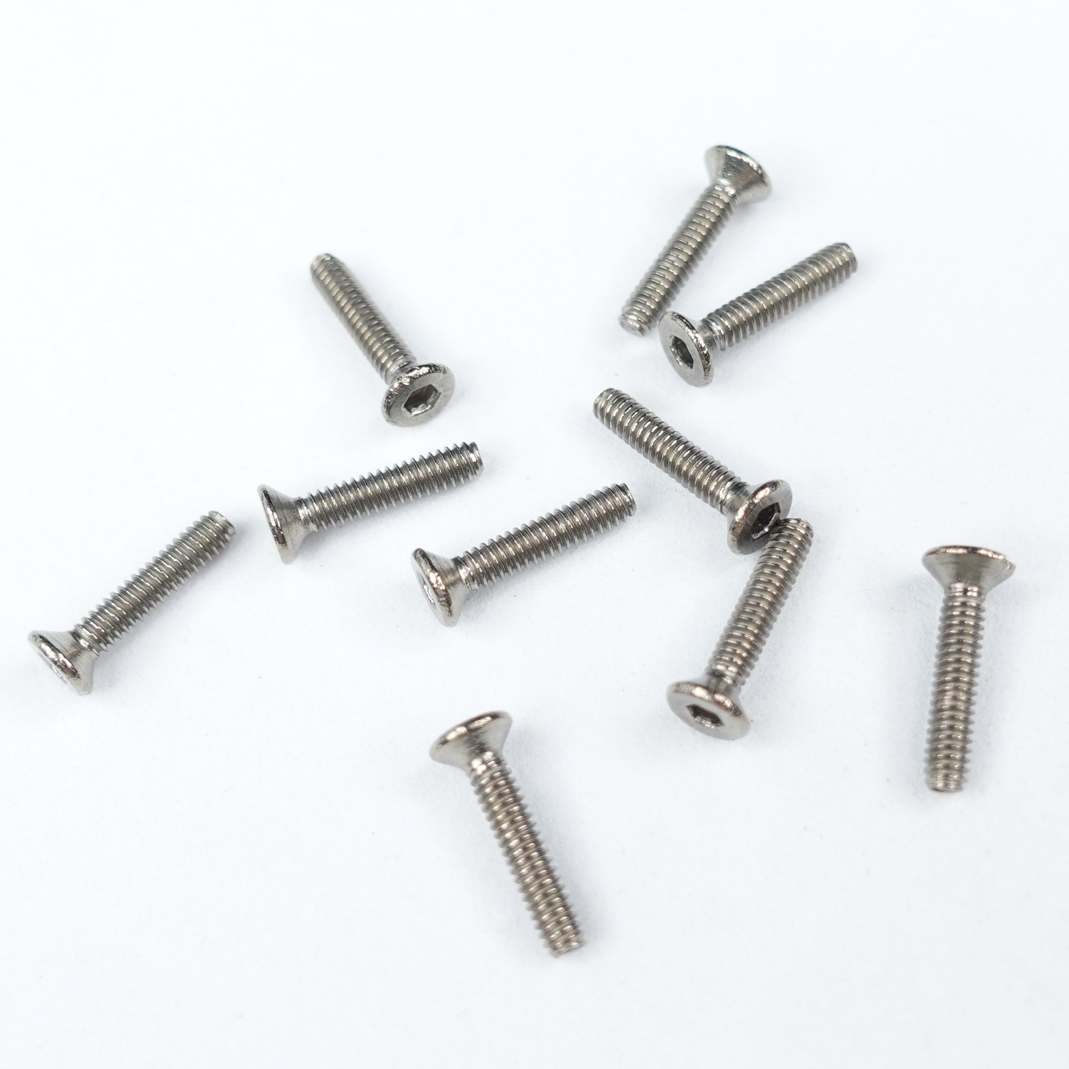 3Racing Parts vis titane tête fraisée M3x8 lot 10
