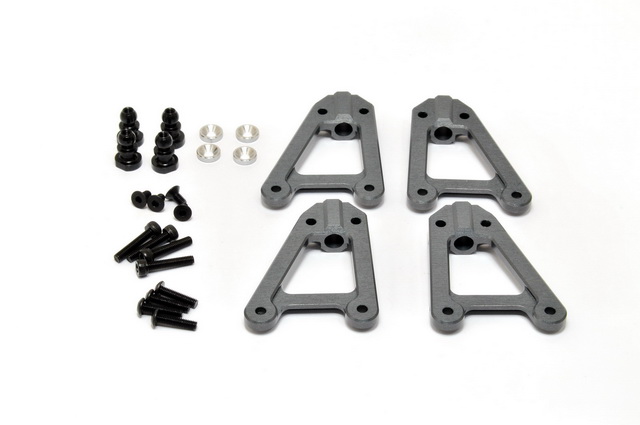 Hobao Upgrades 230116 Support Amortisseur Alu CNC x4
