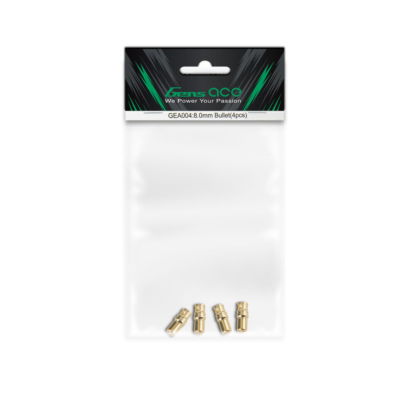 Gens Ace 8,0mm Bullets drag racing batterie lot 4