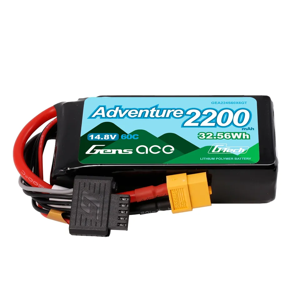 Gens Ace Adventure 2200mAh 4S batterie LiPo XT60 60C