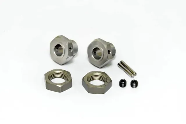 Hobao 85146 Hexagones 17mm + Écrous x2