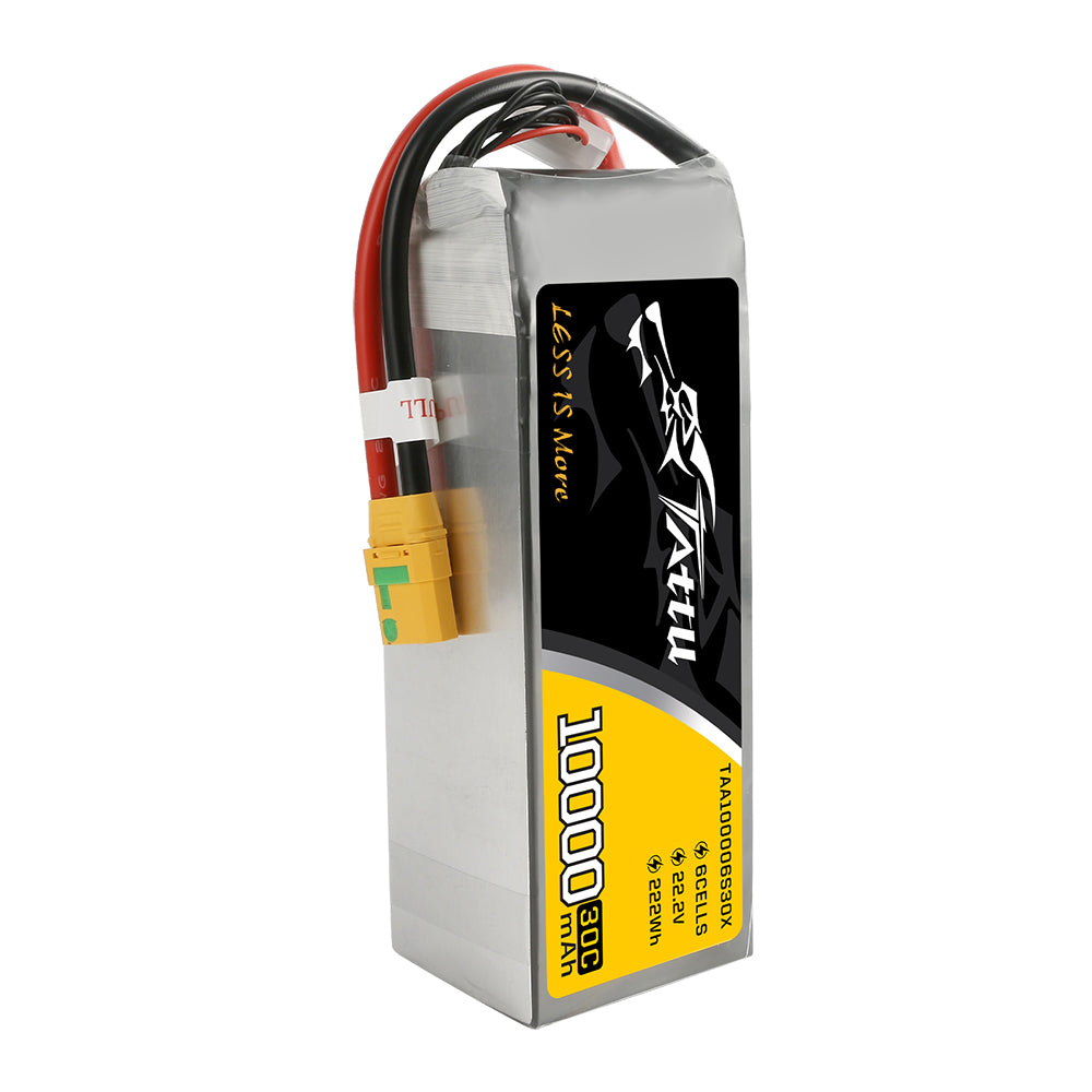 Tattu UAV Classic 10000mAh 6S batterie LiPo XT90 30C