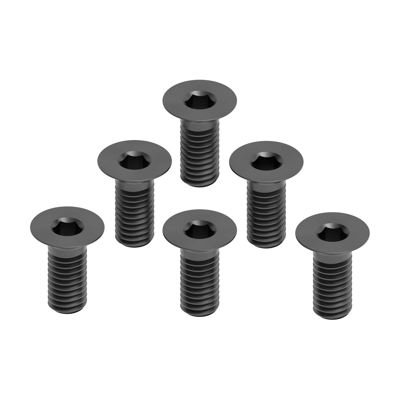3RACING TOOLS ST-FSM306110 vis M3 tete fraisee M3x6 6pcs