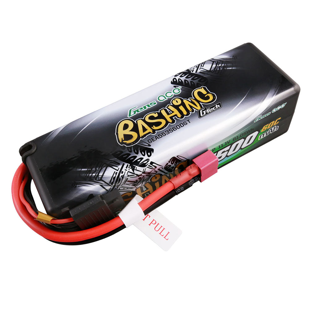Gens Ace Bashing batterie LiPo 3S 5500mAh Deans hardcase