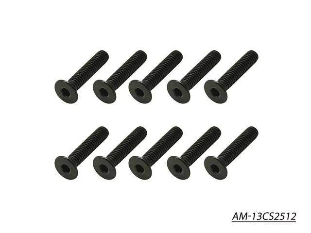 Arrowmax Screws AM-13CS2512 vis Allen fraisée M2.5x12 x10