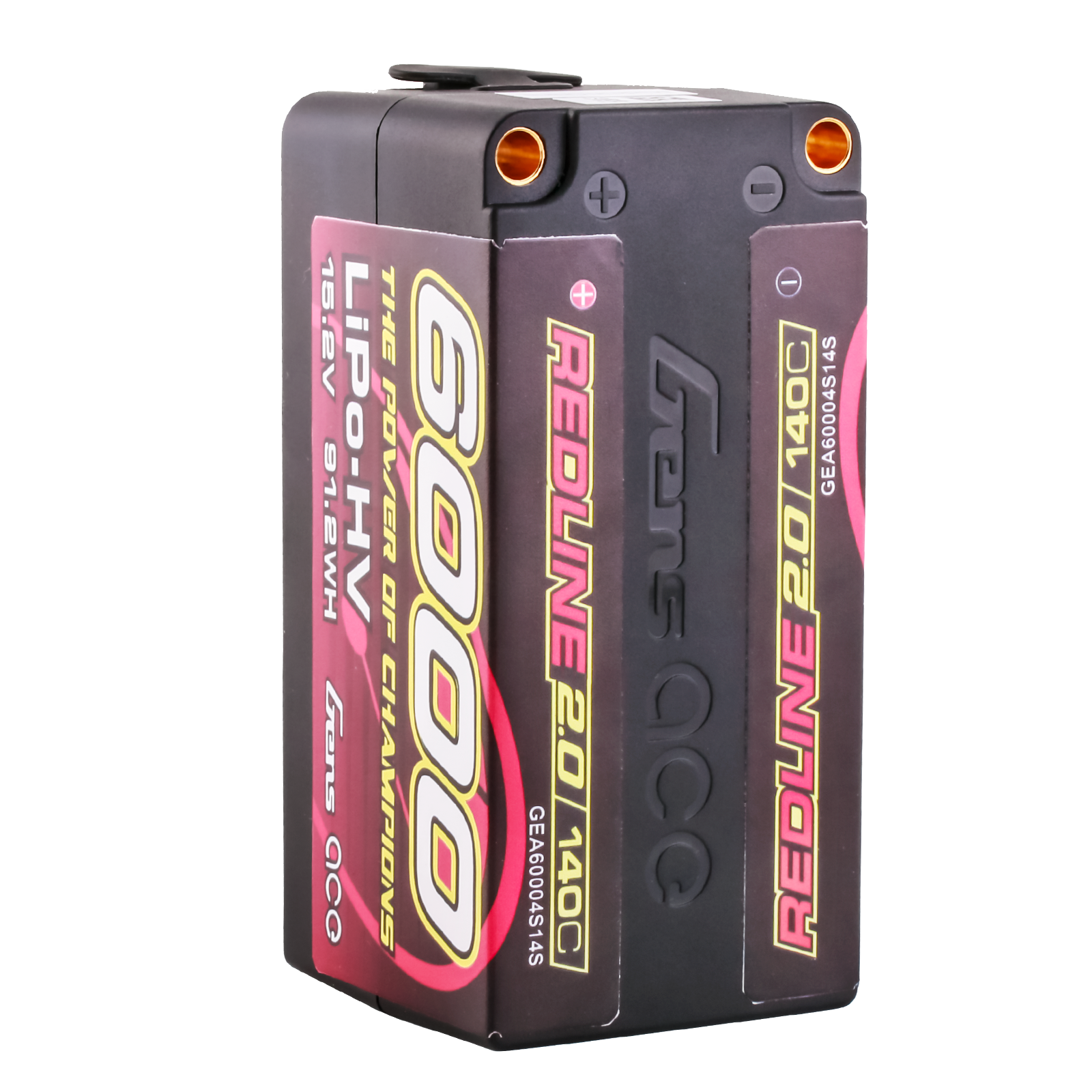 Gens Ace Redline 2.0 Batterie Lipo 6000mAh 4S HV Shorty