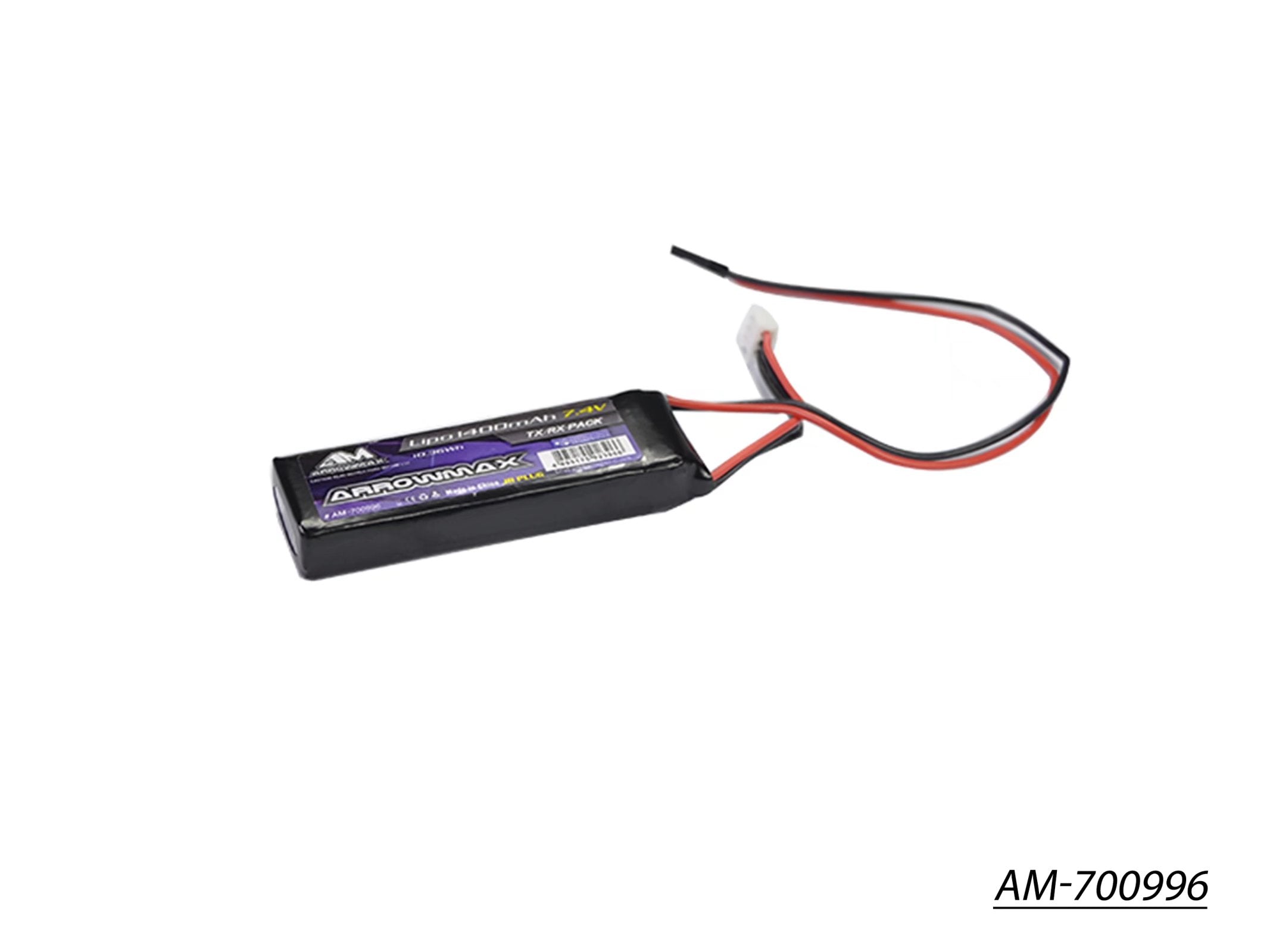 Arrowmax Receiver Pack AM-700996 pack récepteur 1400mAh 7.4V JR