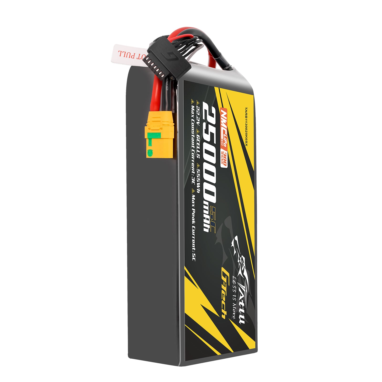 Tattu 25000mAh 6S batterie semi-solide XT90S 22.2V 5C