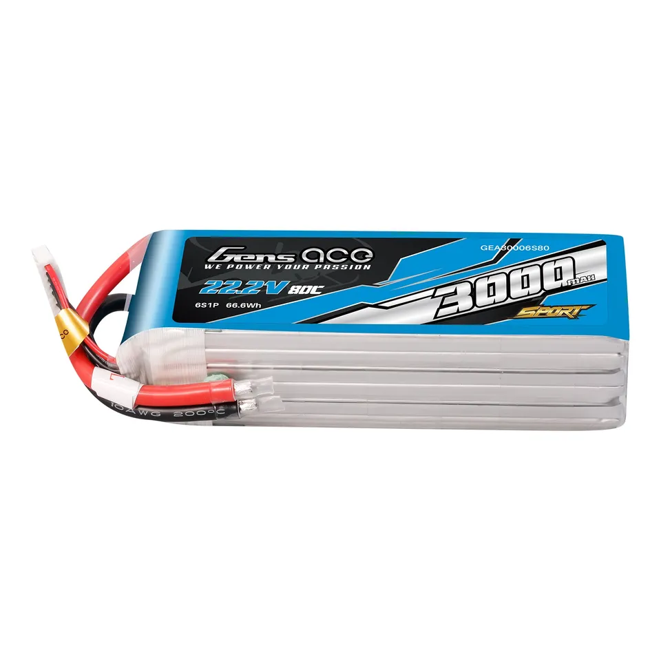 Gens Ace Sport Series 3000mAh 6S batterie LiPo 22,2V F5B