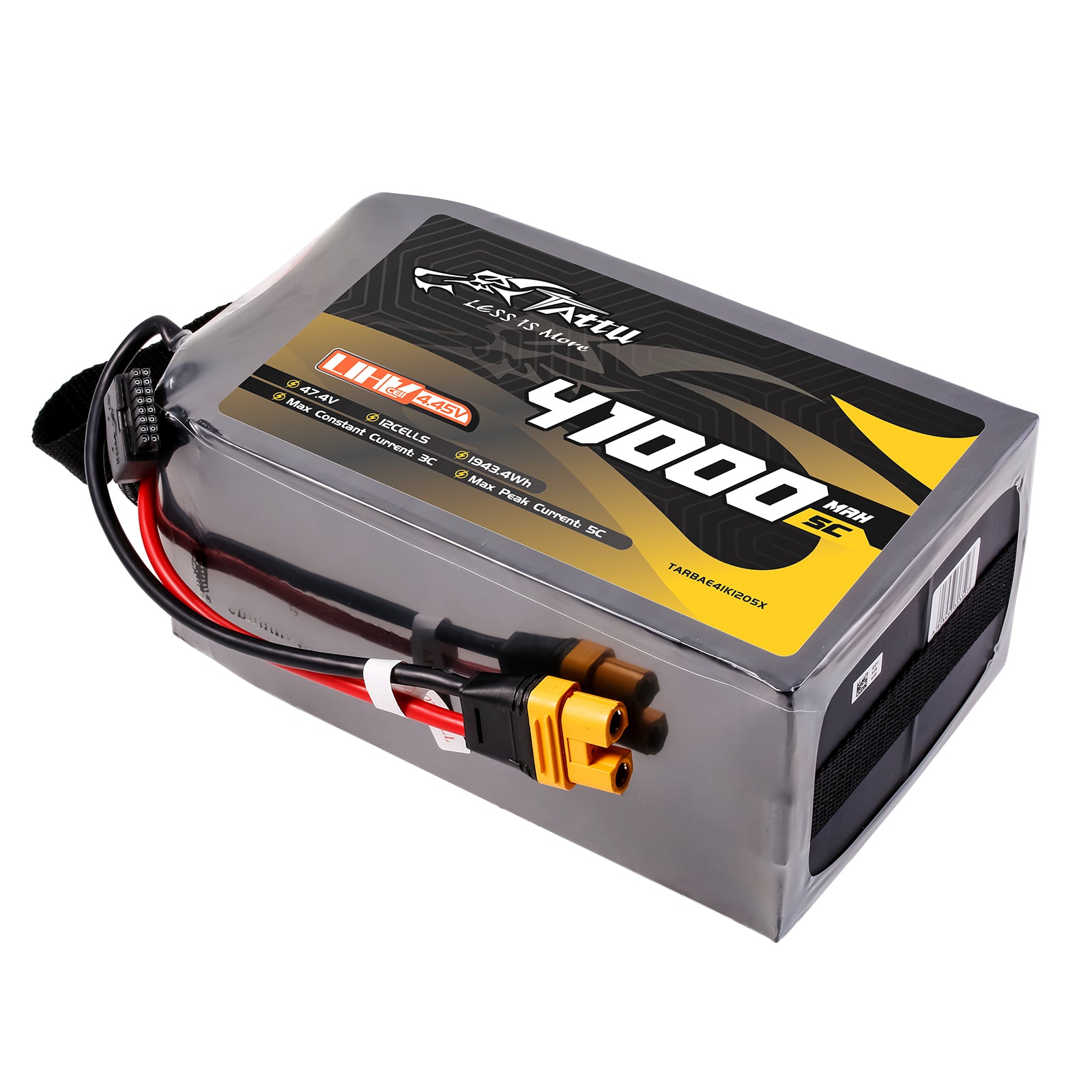Tattu Semi-Solid State 41000mAh 12S batterie lipo drone 47.4V