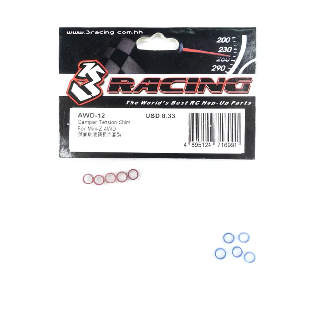 3Racing AWD-12 cale tension amortisseur Mini-Z AWD