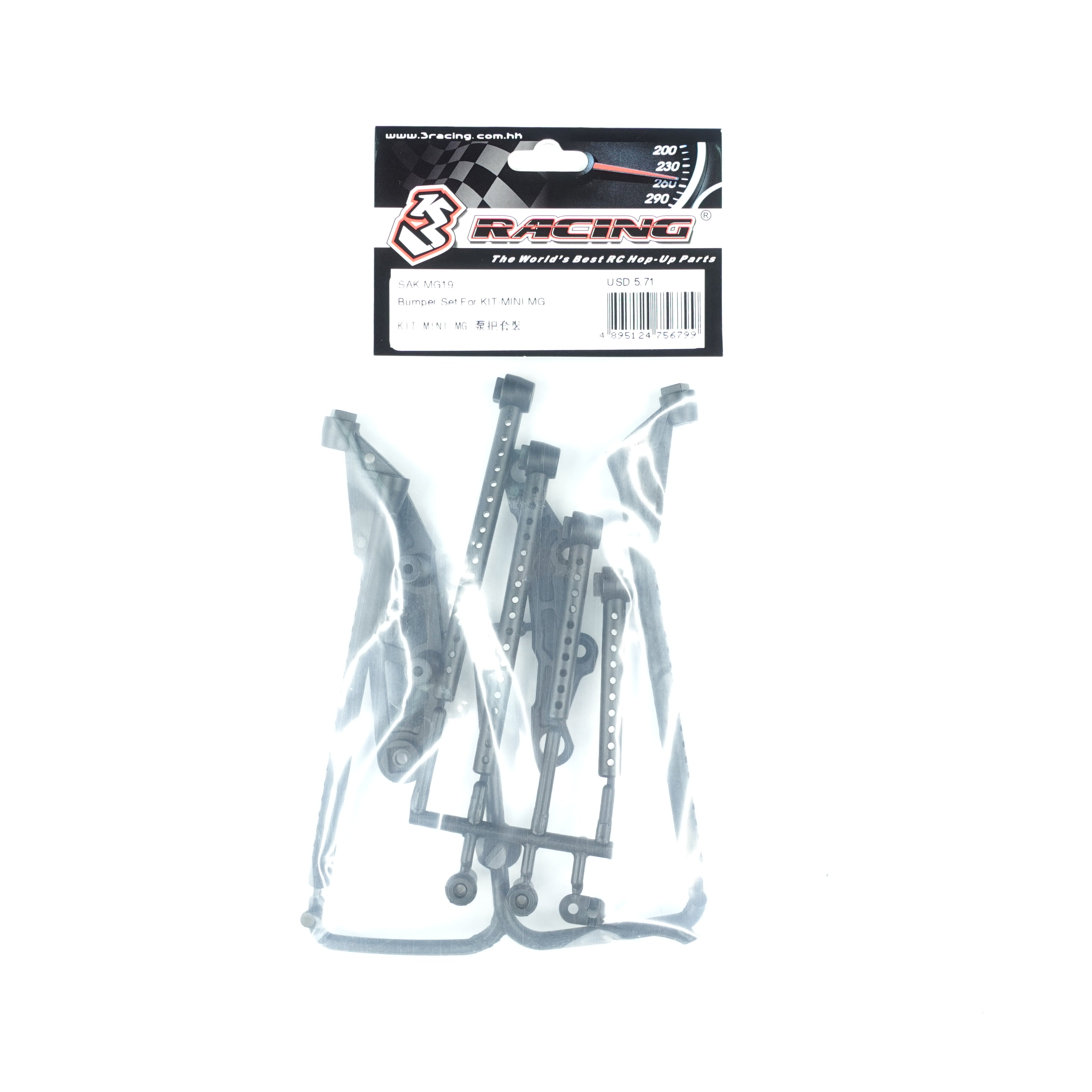 3Racing Sakura SAK-MG19 Pare-Chocs KIT-MINI MG
