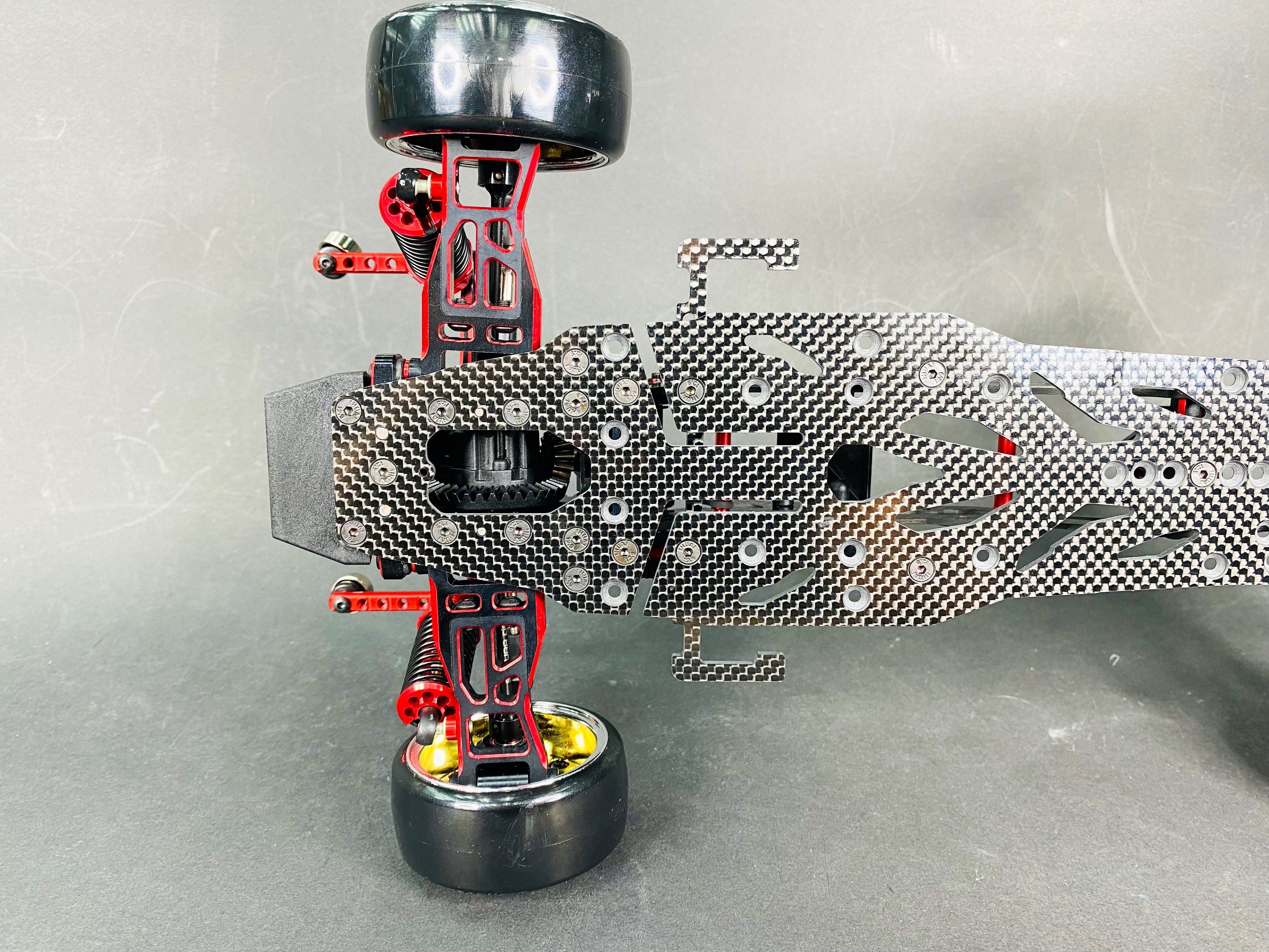 3RACING AuperD5 KIT-AUPERD5 châssis drift 1/10 bleu midship