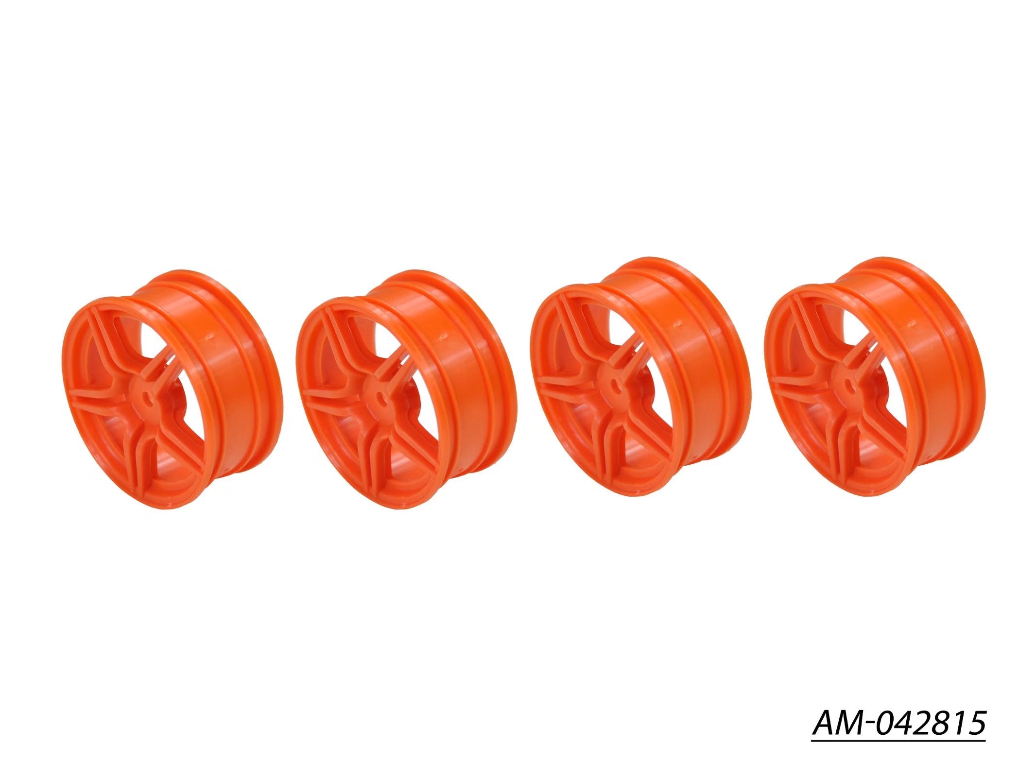 Arrowmax AM-042815 jantes 1/10 TC 5 branches orange x4