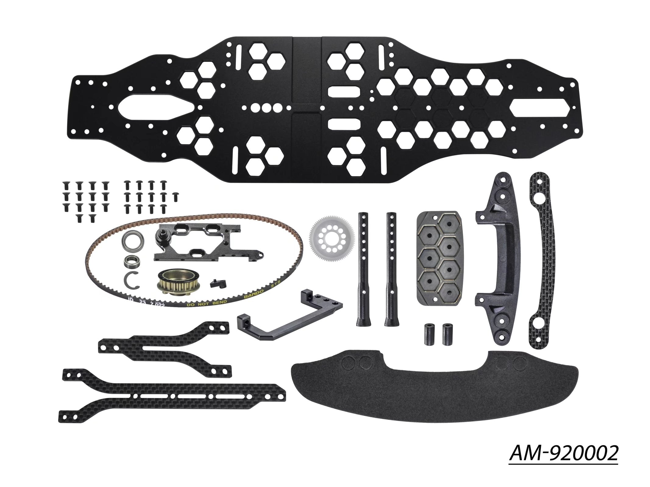 Arrowmax Medius AM-920002 kit conversion Xray T4 FWD châssis 7075