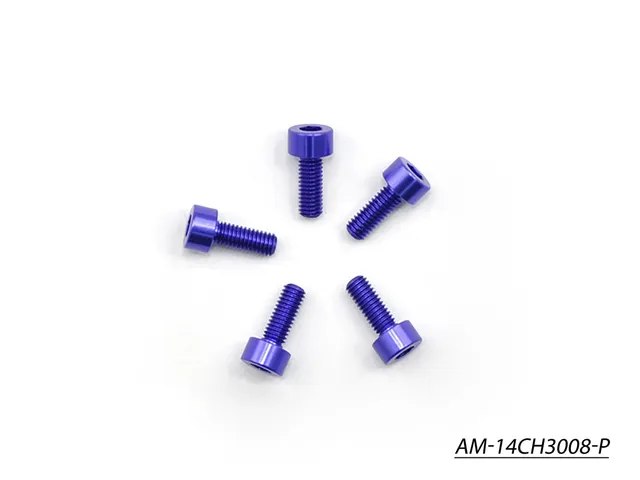 Arrowmax Screws AM-14CH3008-P vis alu M3x8 violette x5