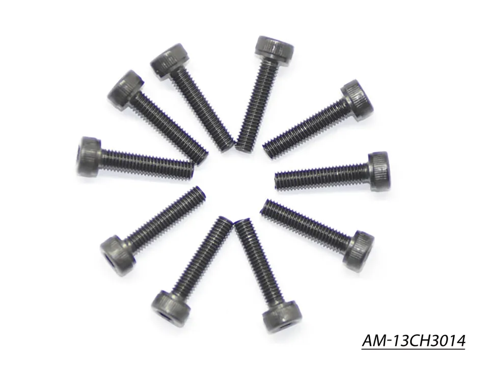 Arrowmax Screws AM-13CH3014 Vis BTR M3x14 Lot de 10