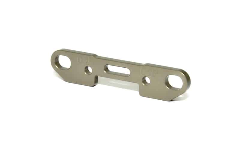 Hobao 85144 support triangle arrière +4mm 0,25°