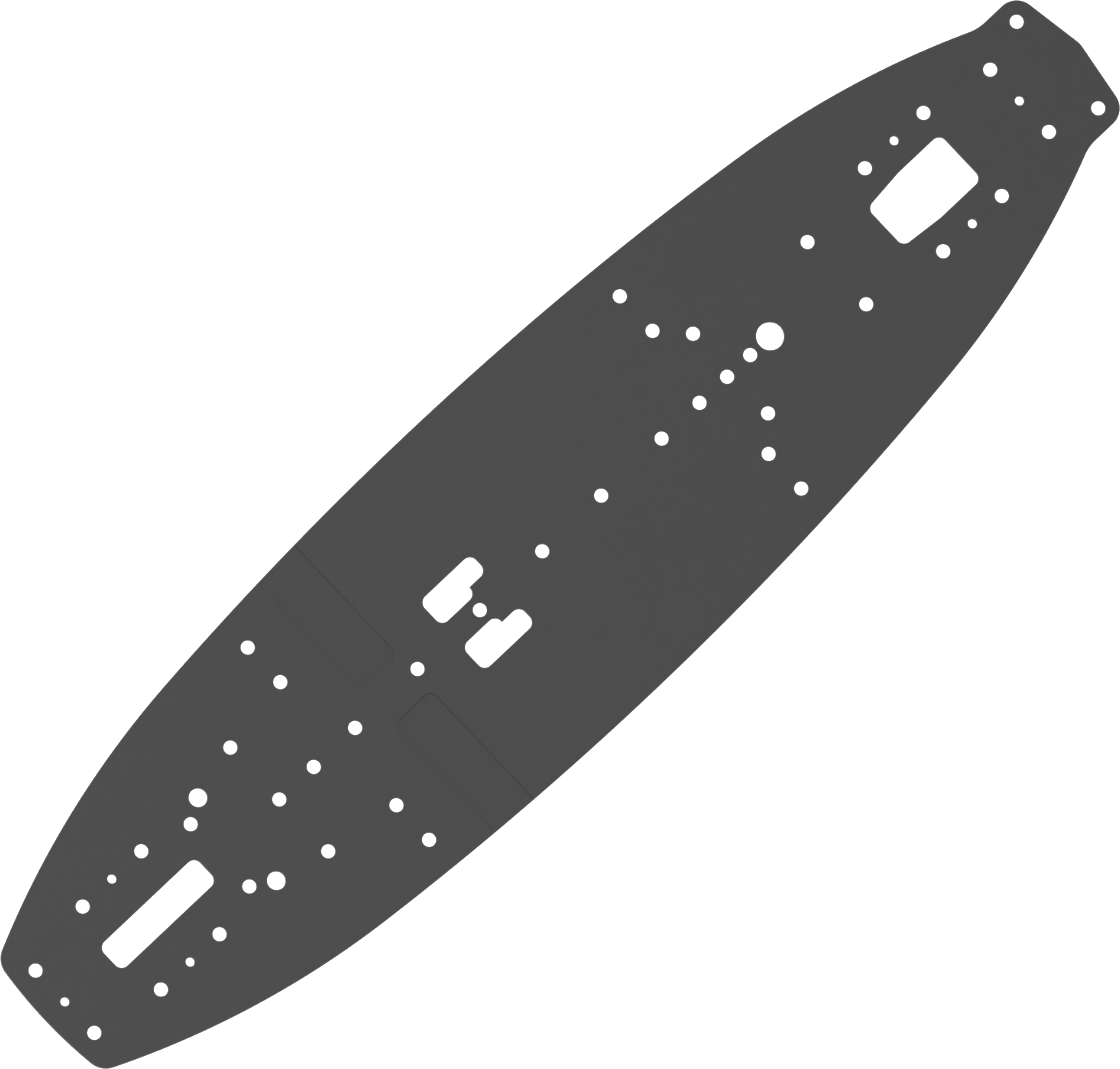 3Racing Cero SAK-CM103A châssis fibre 225 mm