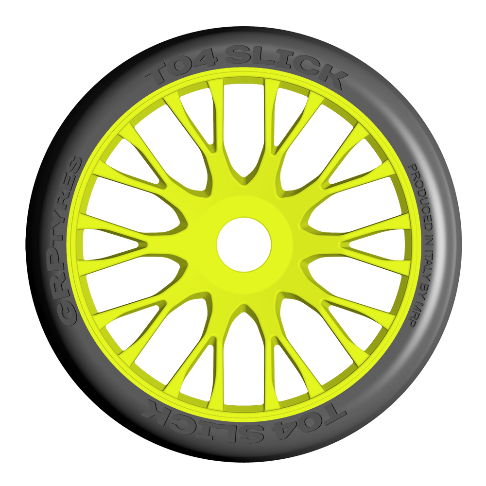 GRP 1:8 GT GTY04-XM7 pneu slick x2 medium dur