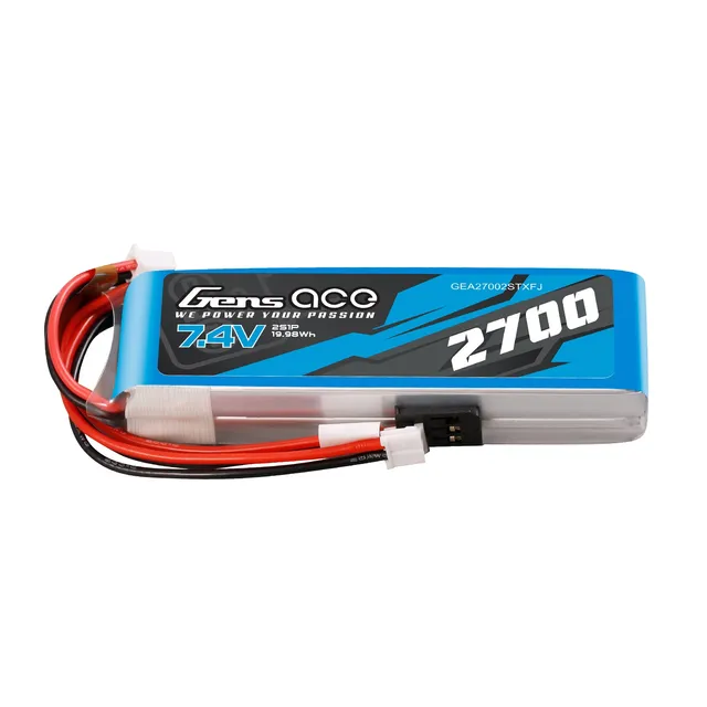 Gens Ace TX/RX 2700mAh 2S batterie LiPo émetteur