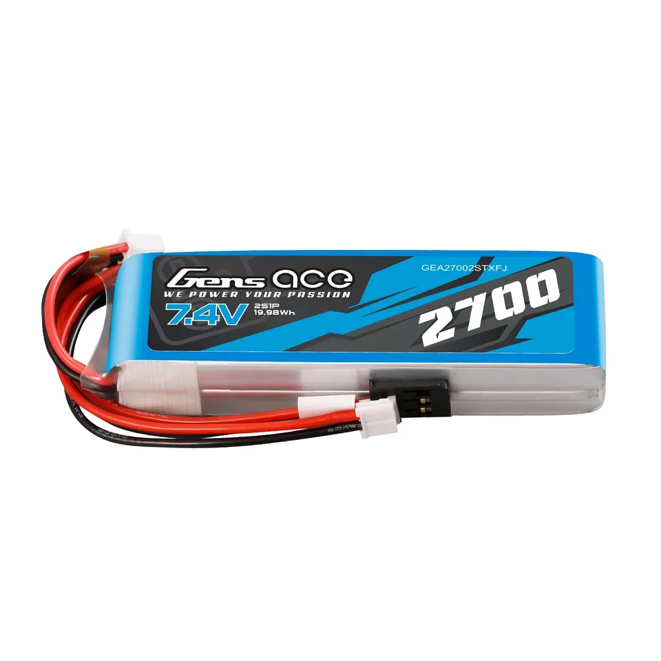Gens Ace TX/RX 2700mAh 2S batterie LiPo émetteur