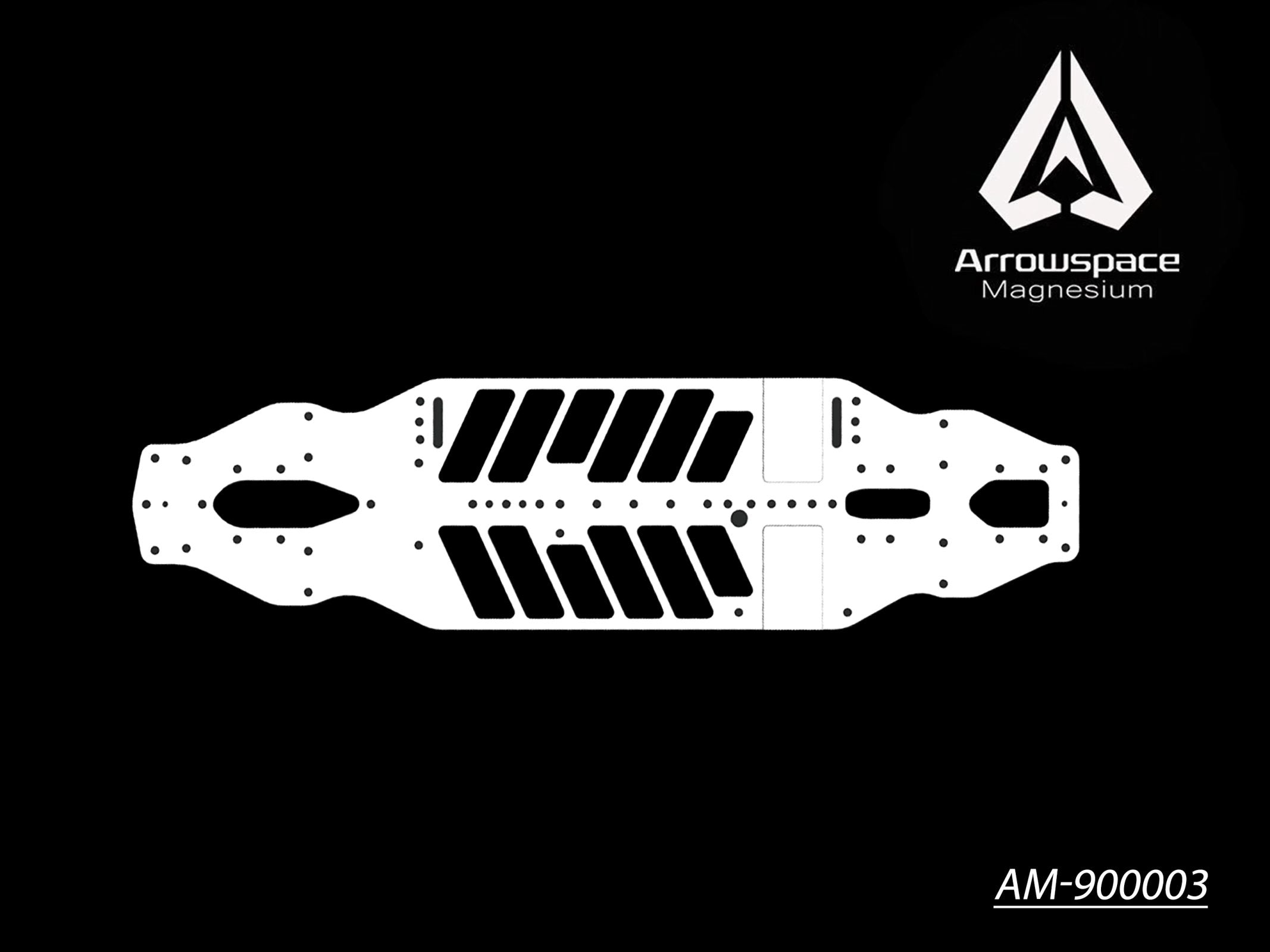 Arrowmax Arrowspace AM-900003 châssis magnésium Xray T4'19