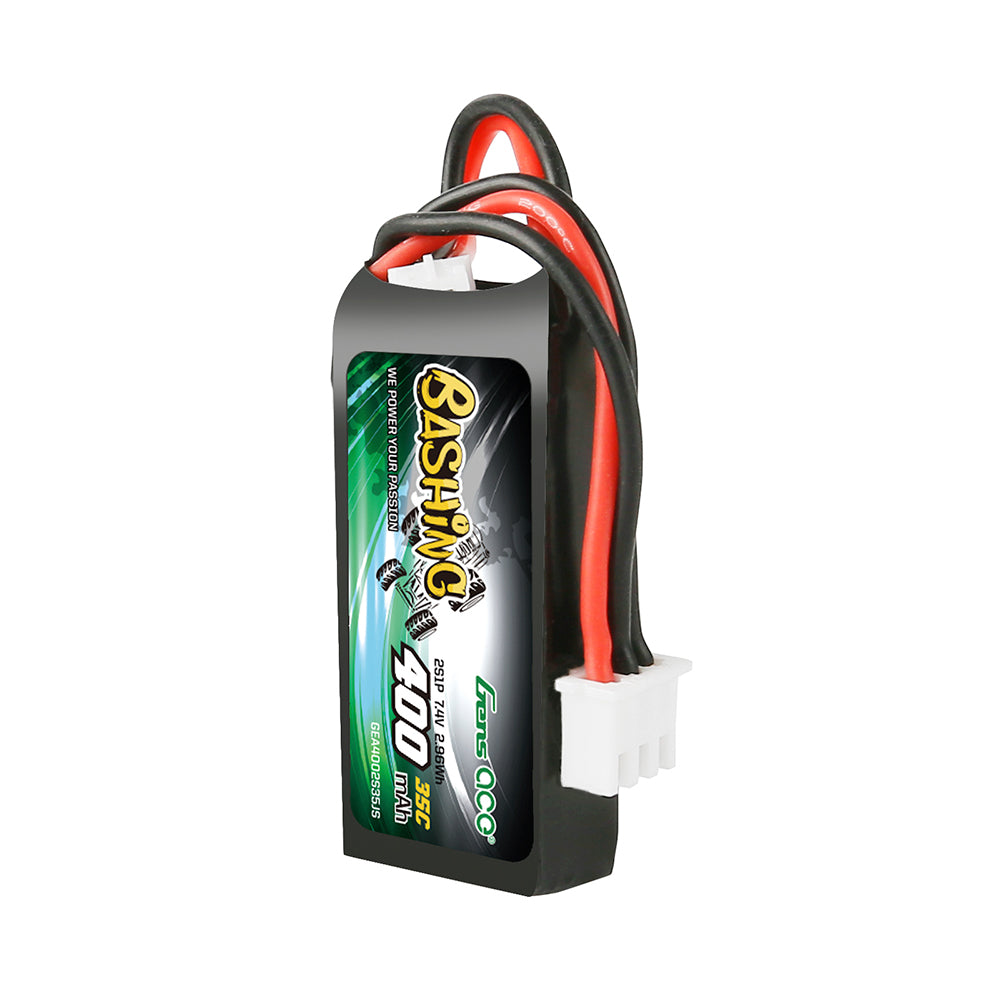 Gens ace Bashing 400mAh 2S batterie lipo SCX24 JST-PHR