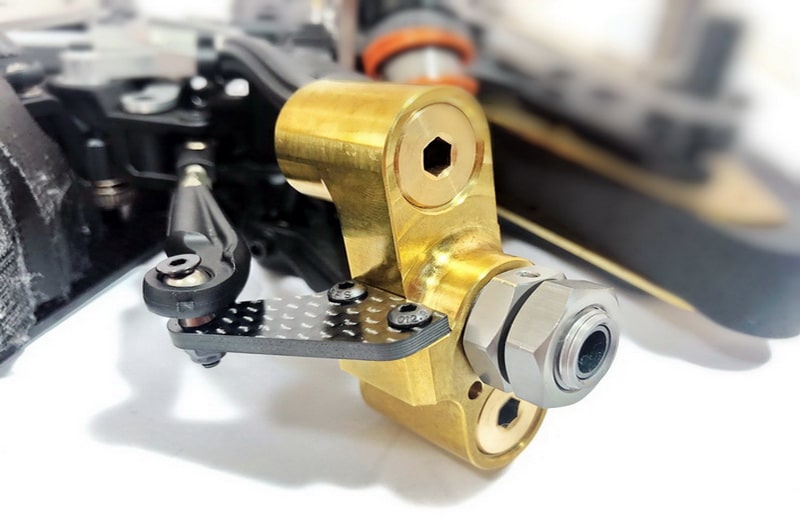 Hobao Upgrades OP-0166 fusées direction laiton + carbone