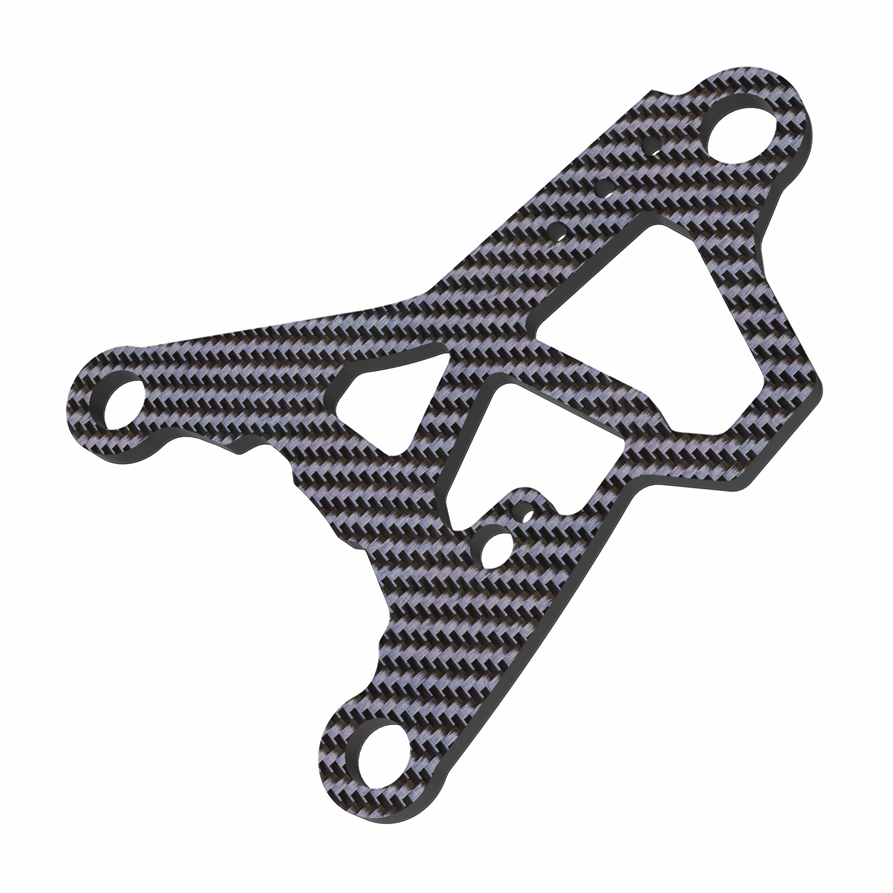 3RACING Cero SAK-C106/V3 Triangle Arrière Graphite Ver.2