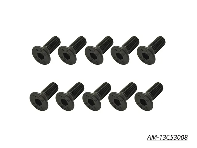 Arrowmax Screws AM-13CS3008 vis fraisée M3x8 x10