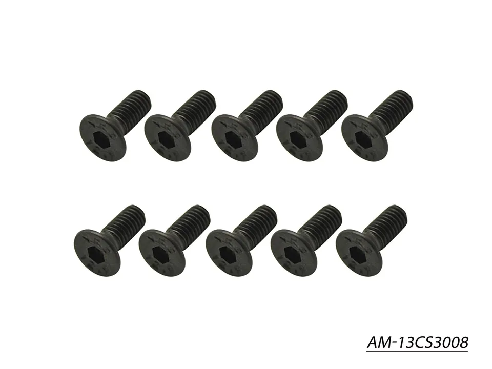 Arrowmax Screws AM-13CS3008 vis fraisée M3x8 x10