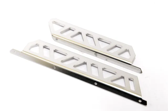 Hobao 91002S Protections Cage Latérales Argent
