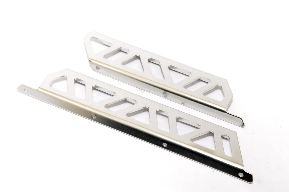 Hobao 91002S Protections Cage Latérales Argent