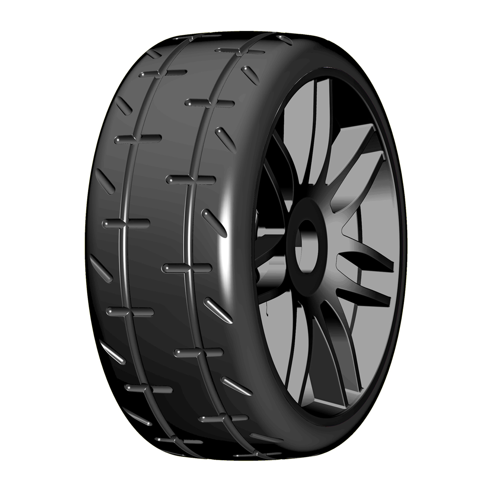 GRP 1:8 GT GTX01-S3 pneus RC paire gomme S3 soft