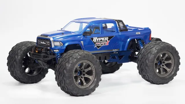 Hobao Hyper MT Plus II Monster Truck Brushless RTR Bleu