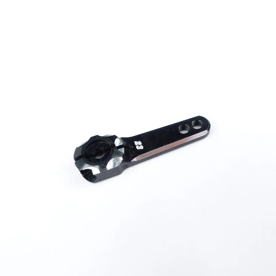 3Racing Parts 3RAC-H2325/BK palonnier servo Sanwa 25mm noir