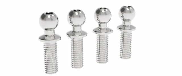 3Racing Parts 3RAC-BS434080 rotule 4,3 L8 EX-Real