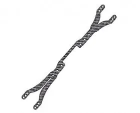 3Racing Cero platine supérieure carbone SAK-CM116GA