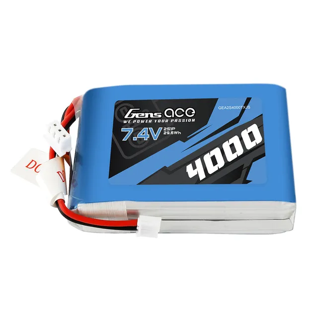 Gens Ace 4000mAh 2S 7.4V Batterie émetteur TX RX
