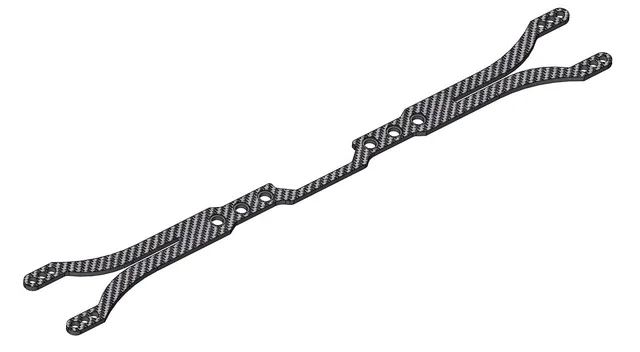 3Racing Cero SAK-C130A platine supérieure carbone Ultra