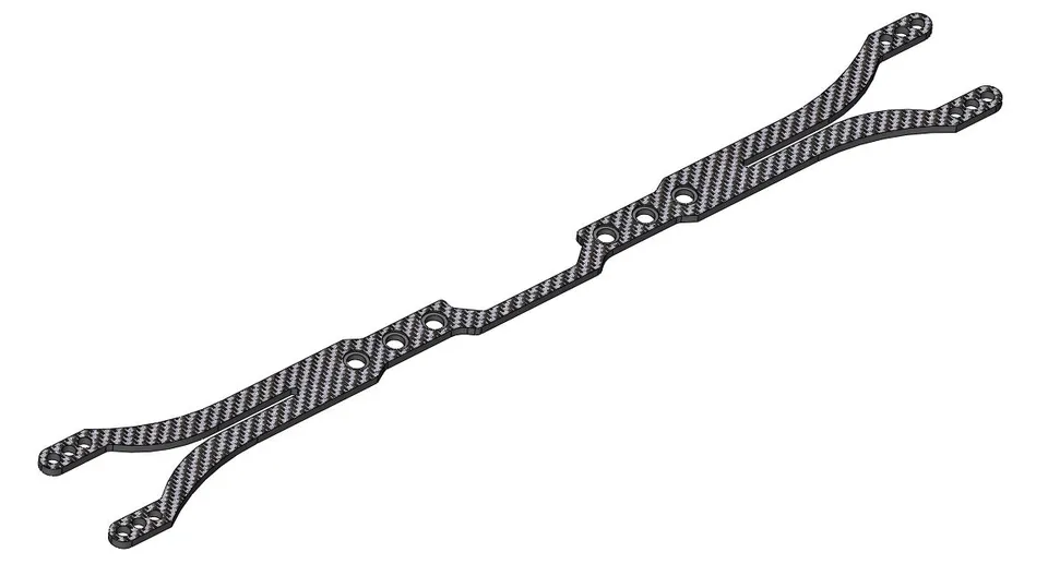 3Racing Cero SAK-C130A platine supérieure carbone Ultra