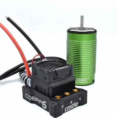 Castle Creations Cobra 6 1717-1260KV combo brushless 8S
