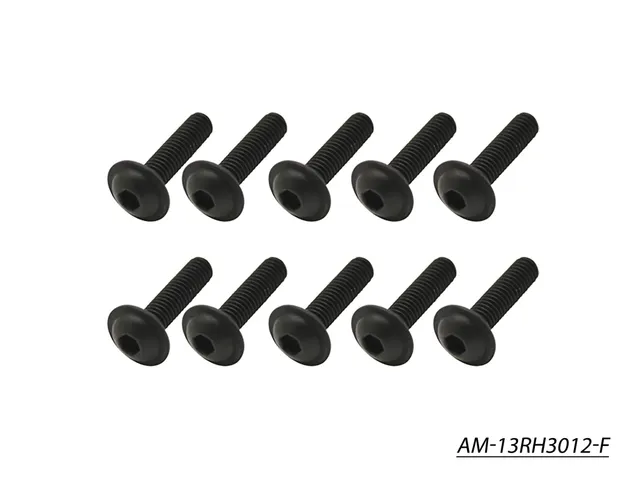 Arrowmax Screws AM-13RH3012-F vis M3x12 tête ronde lot 10