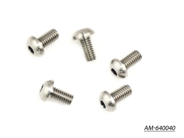 Arrowmax 64 Vis Titane M4x8 Tête Ronde (x5) AM-640040