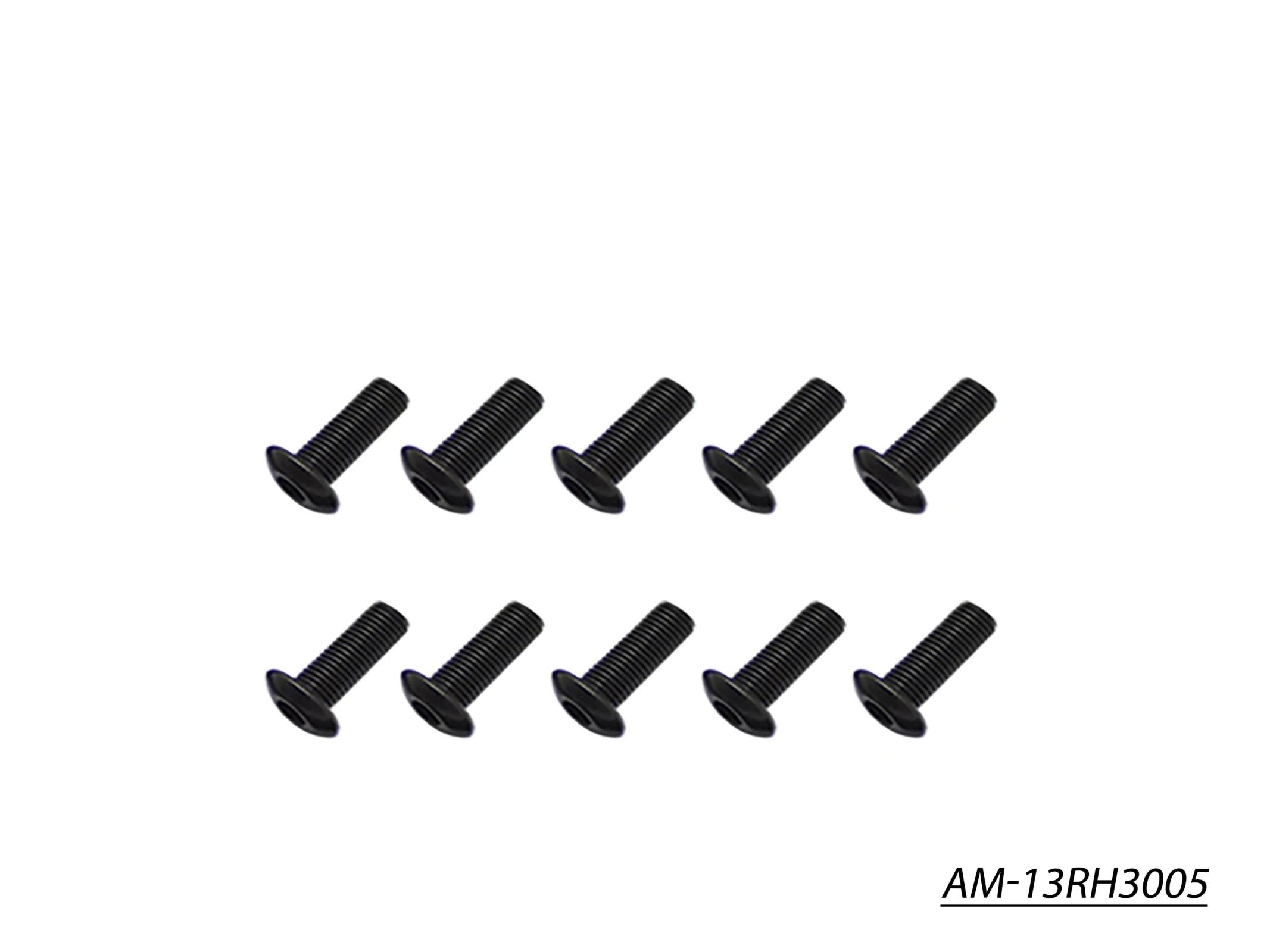 Arrowmax Screws AM-13RH3005 vis Allen M3x5 ronde x10