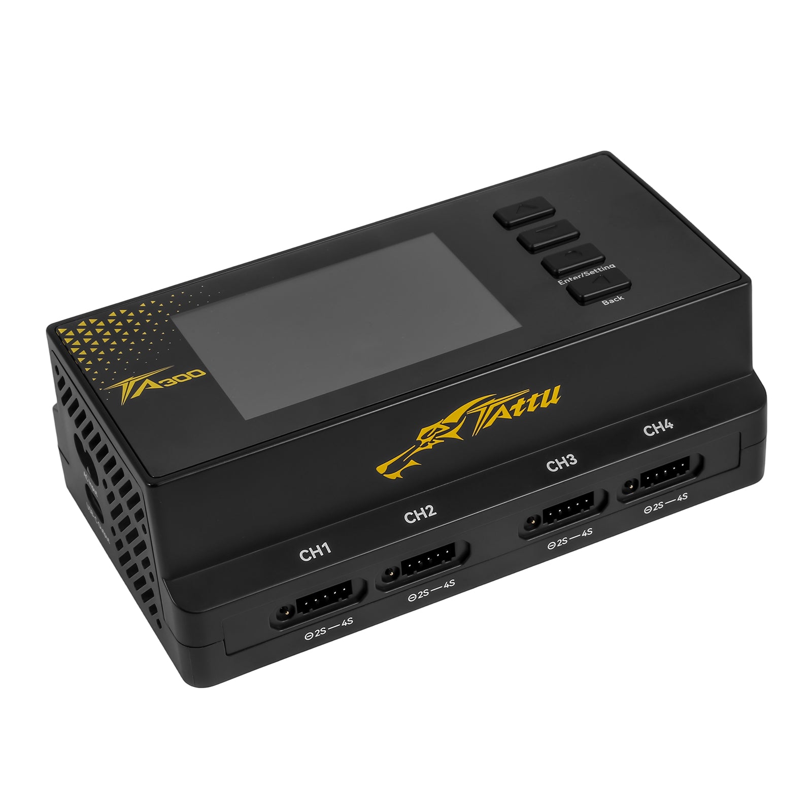 Tattu TA300 chargeur LiPo 8 canaux AC 300W 2S-4S smart