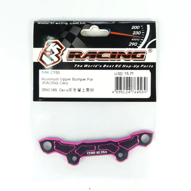 3Racing Cero SAK-C155 pare-choc supérieur alu
