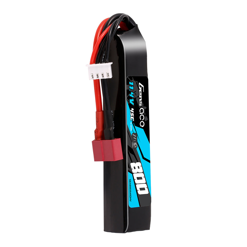 Gens Ace Airsoft 800mAh 3S 45C 11.4V Batterie Lipo Deans